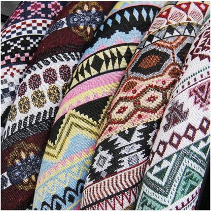 Boho Cotton Steering Wheel Cover - Image 2