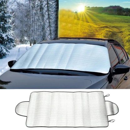 Universal Car Windshield Cover - Sunshade & Ice Protector, Weatherproof 150x70cm - Image 6