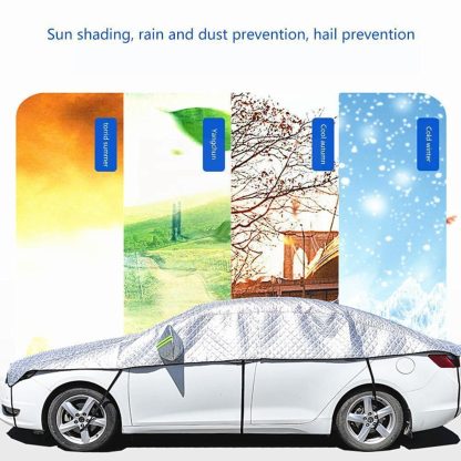 Ultimate Protection Car Cover - Waterproof, UV & Wind Resistant for Hatchback, Sedan, SUV - Image 2