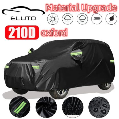 Universal SUV Car Cover - All-Weather Protection for M/L/XL/XXL Sizes - Image 2