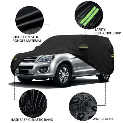 Universal SUV Car Cover - All-Weather Protection for M/L/XL/XXL Sizes - Image 5