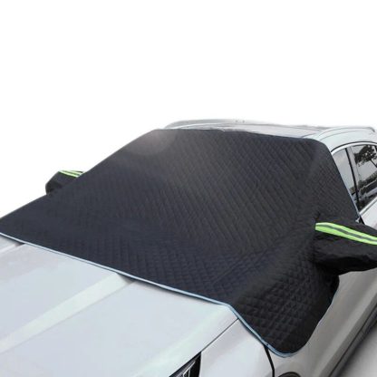 All-Season Car Windshield Protector Cover - Oxford Cloth Snow, Ice, and Sun Shield - Image 3