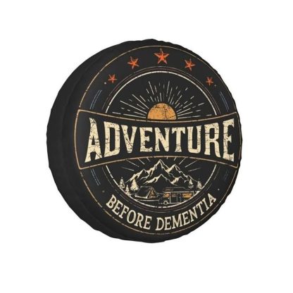 Universal Adventure-Themed Tire Cover for SUV, Truck & Camper - Image 2