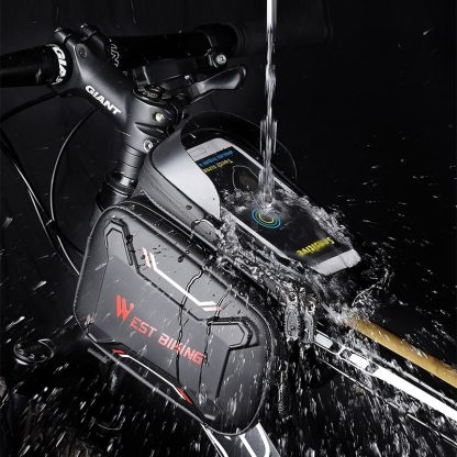 Waterproof Bicycle Touch Screen Bag - Image 9