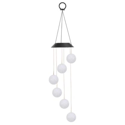 Solar Powered LED Wind Chimes - Image 2