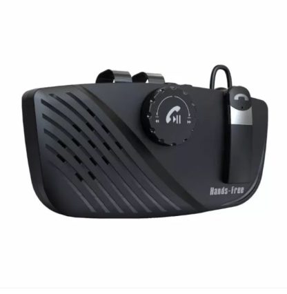 2 in 1 Bluetooth-Compatible Handsfree Speakerphone Car Kit with Earphone Sun Visor - Image 2