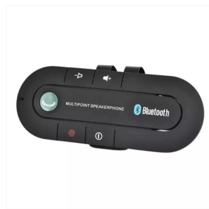 Bluetooth Car Speakerphone with MP3 Player and Visor Clip